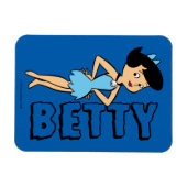 Die Steine | Betty Rubble Magnet (Horizontal)