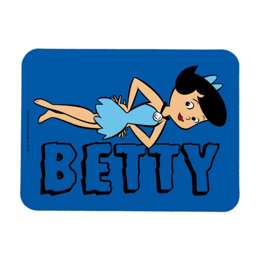 Die Steine | Betty Rubble Magnet (Horizontal)