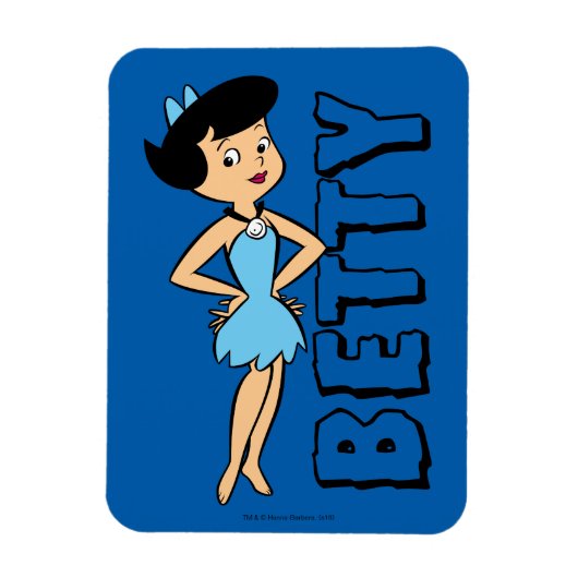 Die Steine | Betty Rubble Magnet (Vertikal)