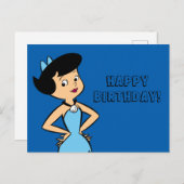 Die Steine | Betty Rubble Postkarte (Vorne/Hinten)