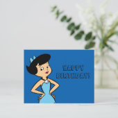 Die Steine | Betty Rubble Postkarte (Stehend Vorderseite)