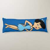 Die Steine | Betty Rubble Seitenschläferkissen (Rückseite)