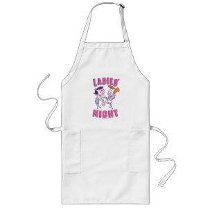 Die Steine  Betty & Wilma - Ladys Night Lange Schürze