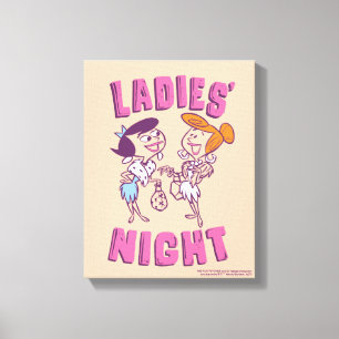 Die Steine  Betty & Wilma - Ladys Night Leinwanddruck