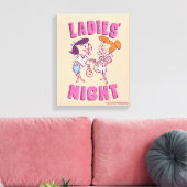Die Steine | Betty & Wilma - Ladys's Night Leinwanddruck (Insitu (Wohnzimmer))