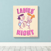 Die Steine | Betty & Wilma - Ladys's Night Leinwanddruck (Insitu (Holzboden))