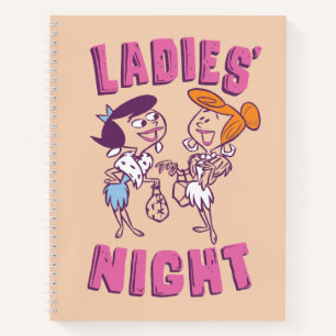 Die Steine Betty & Wilma - Ladys's Night Notizblock