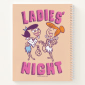 Die Steine | Betty & Wilma - Ladys's Night Notizblock (Rückseite)