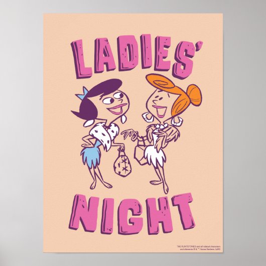Die Steine | Betty & Wilma - Ladys's Night Poster (Vorne)