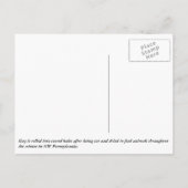 Die Steine des Sommers Postkarte (Rückseite)