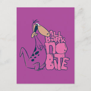 Die Steine Dino - Alle Barsche ohne Beiß Einladungspostkarte