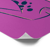 Die Steine | Dino - Alle Barsche ohne Beiß Poster (Ecke)