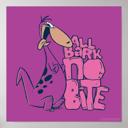 Die Steine | Dino - Alle Barsche ohne Beiß Poster (Vorne)