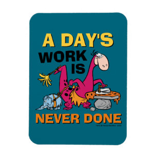 Die Steine Dino Reinigungshaus Magnet