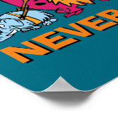 Die Steine | Dino Reinigungshaus Poster (Ecke)