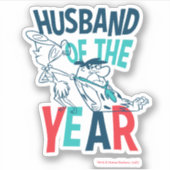 Die Steine | Ehemann des Jahres Aufkleber (Vorderseite)