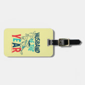 Die Steine | Ehemann des Jahres Gepäckanhänger (Vorderseite horizontal)