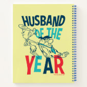 Die Steine | Ehemann des Jahres Notizblock (Rückseite)