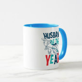 Die Steine | Ehemann des Jahres Tasse (VorderseiteRechts)