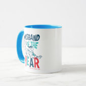 Die Steine | Ehemann des Jahres Tasse (Vorderseite Links)