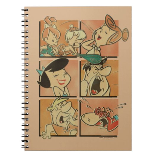 Die Steine | Flintstones & Rubbles Comic Notizblock (Vorderseite)