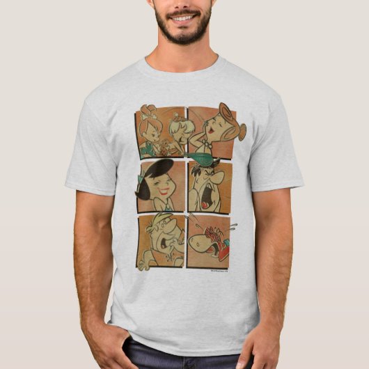 Die Steine | Flintstones & Rubbles Comic T-Shirt (Vorderseite)