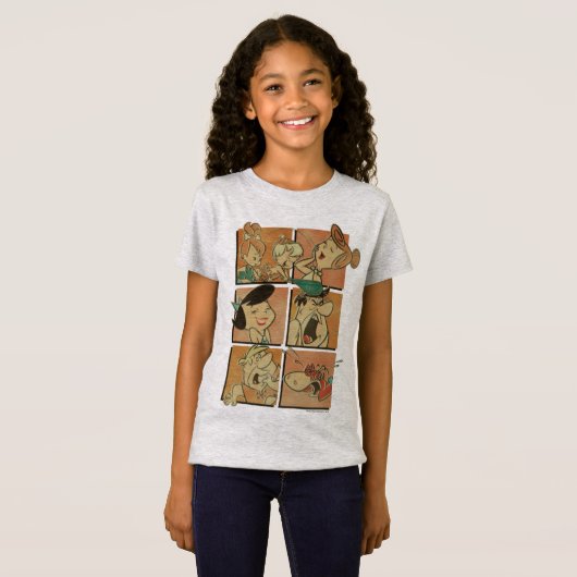 Die Steine | Flintstones & Rubbles Comic T-Shirt (Vorne ganz)