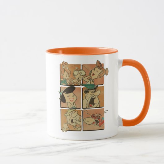 Die Steine | Flintstones & Rubbles Comic Tasse (Rechts)