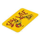 Die Steine | Fred & Barney - Club Life Magnet (Linke Seite)