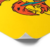 Die Steine | Fred & Barney - Club Life Poster (Ecke)