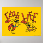 Die Steine | Fred & Barney - Club Life Poster (Vorne)