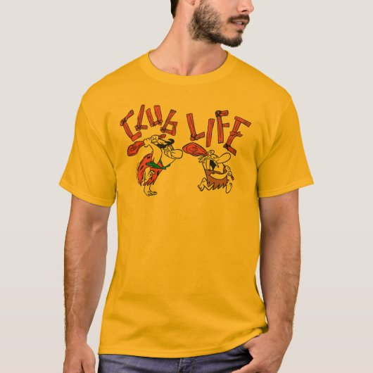 Die Steine | Fred & Barney - Club Life T-Shirt (Vorderseite)