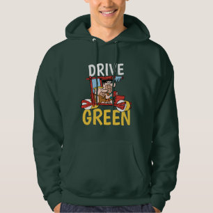 Die Steine  Fred & Barney - Green fahren Hoodie