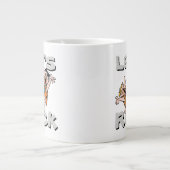 Die Steine | Fred & Barney - Let's Rock Jumbo-Tasse (Vorderseite)