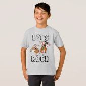 Die Steine | Fred & Barney - Let's Rock T-Shirt (Vorne ganz)