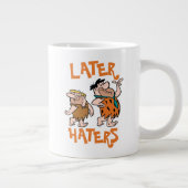 Die Steine | Fred & Barney - Spater Haters Jumbo-Tasse (Rechts)
