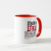 Die Steine | Fred & Barney - Stapel auf Stapel Tasse (VorderseiteRechts)