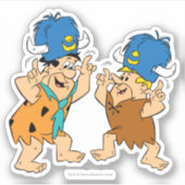 Die Steine | Fred & Barney Water Buffalos Aufkleber (Vorderseite)