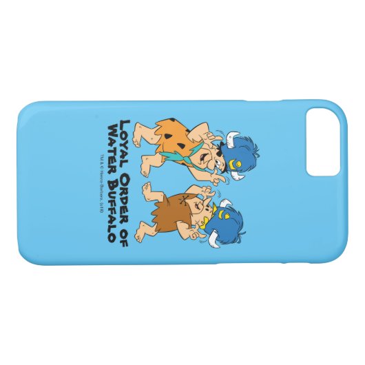 Die Steine | Fred & Barney Water Buffalos Case-Mate iPhone Hülle (Rückseite (Horizontal))