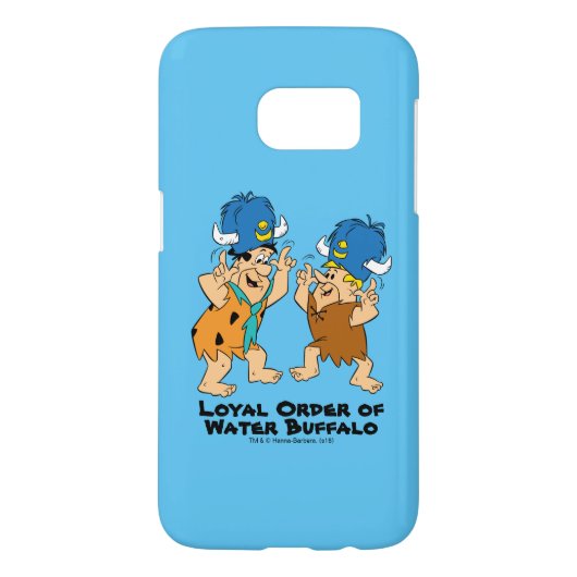 Die Steine | Fred & Barney Water Buffalos Case-Mate Samsung Galaxy Hülle (Rückseite)