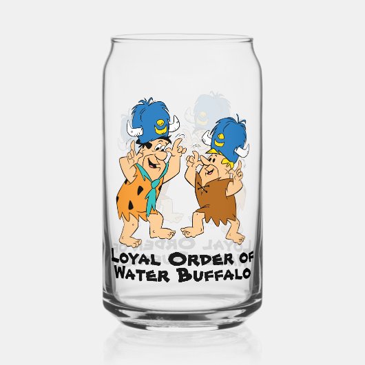 Die Steine | Fred & Barney Water Buffalos Dosenglas (Vorderseite)