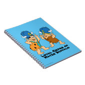 Die Steine | Fred & Barney Water Buffalos Notizblock (Rechte Seite)
