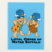 Die Steine | Fred & Barney Water Buffalos Planer (Vorderseite)