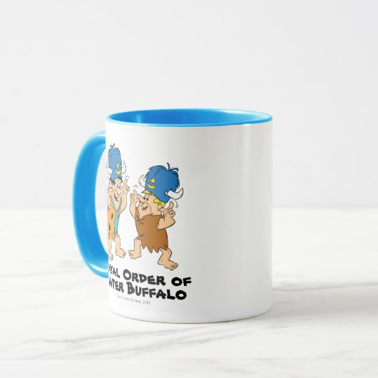 Die Steine | Fred & Barney Water Buffalos Tasse (Vorderseite Links)
