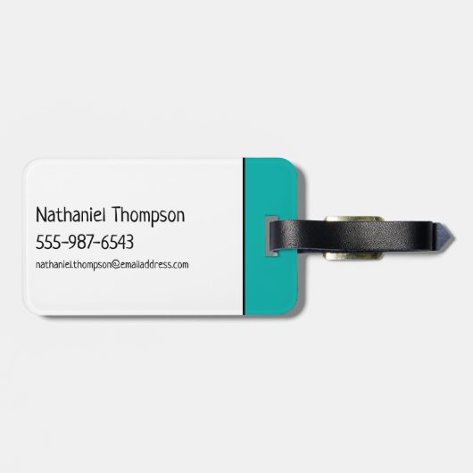 Die Steine | Fred & Dino - Die besten Freunde Gepäckanhänger (Rückseite horizontal)