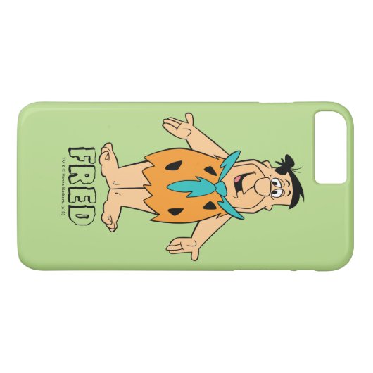 Die Steine | Fred Flintstone Case-Mate iPhone Hülle (Rückseite (Horizontal))