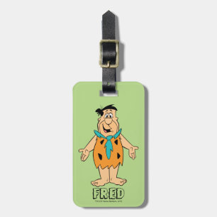 Die Steine   Fred Flintstone Gepäckanhänger