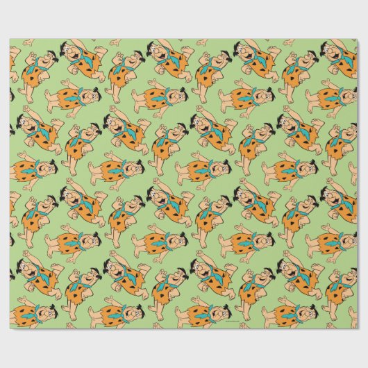 Die Steine | Fred Flintstone Geschenkpapier (Flach)
