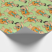 Die Steine | Fred Flintstone Geschenkpapier (Ecke)