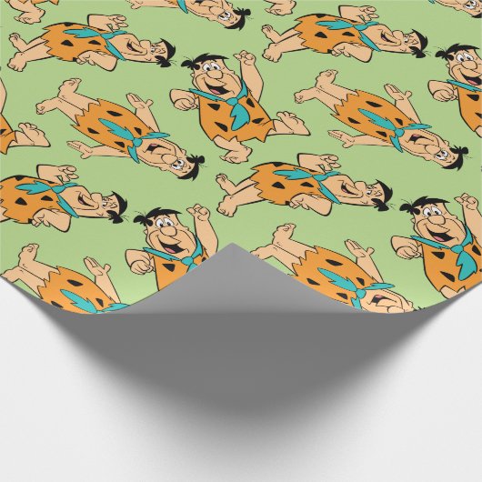 Die Steine | Fred Flintstone Geschenkpapier (Ecke)